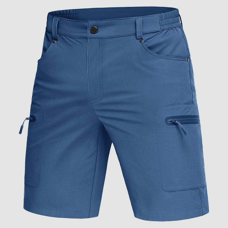 Men's Hiking Cargo Shorts with Zipper Pockets 11