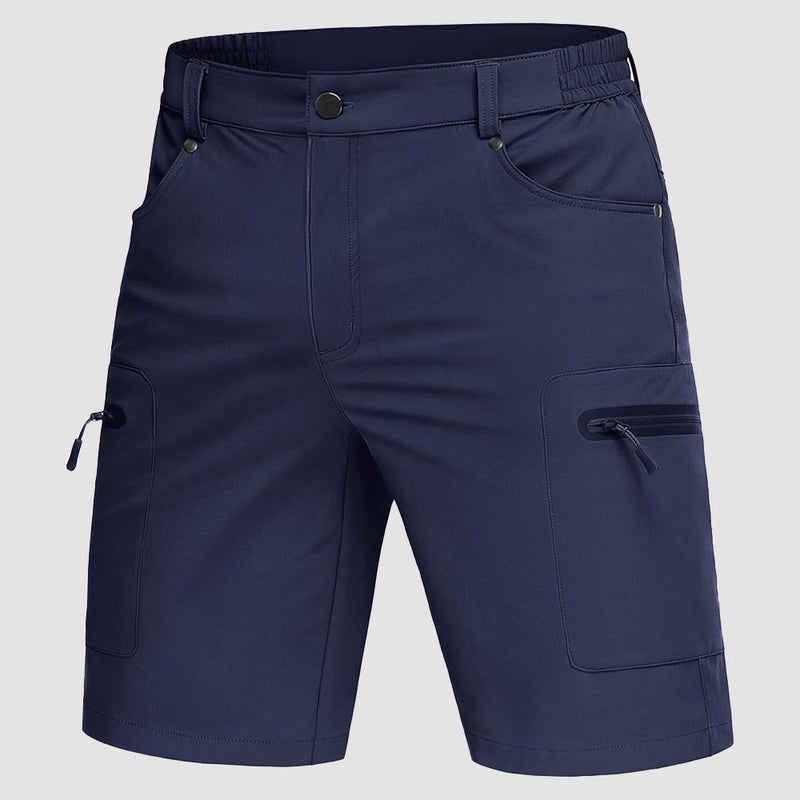 Men's Hiking Cargo Shorts with Zipper Pockets 12