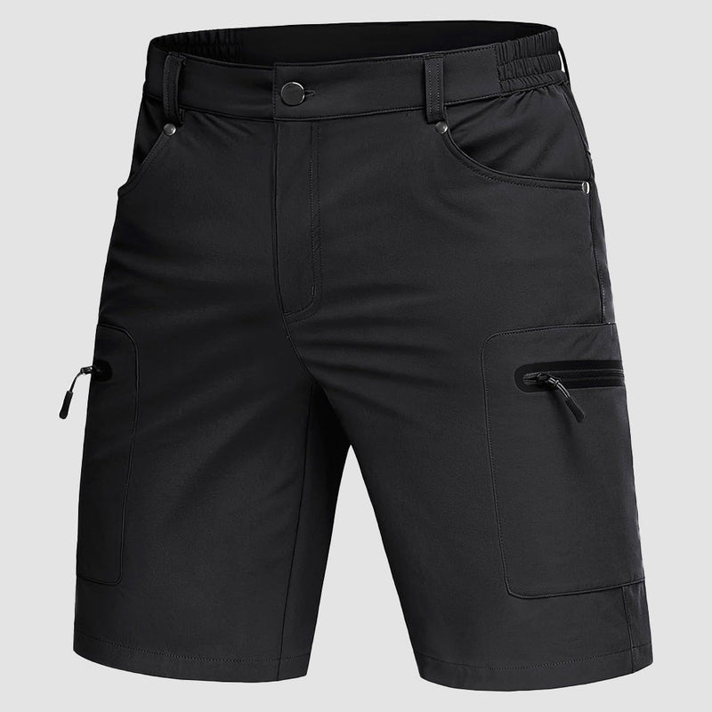 Men's Hiking Cargo Shorts with Zipper Pockets 13
