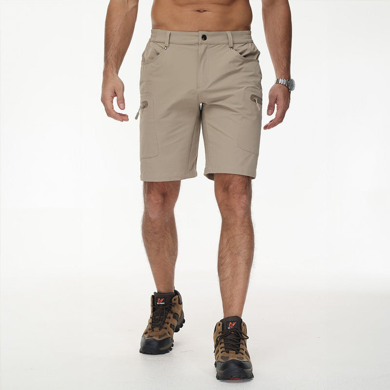 Men's Hiking Cargo Shorts with Zipper Pockets 4