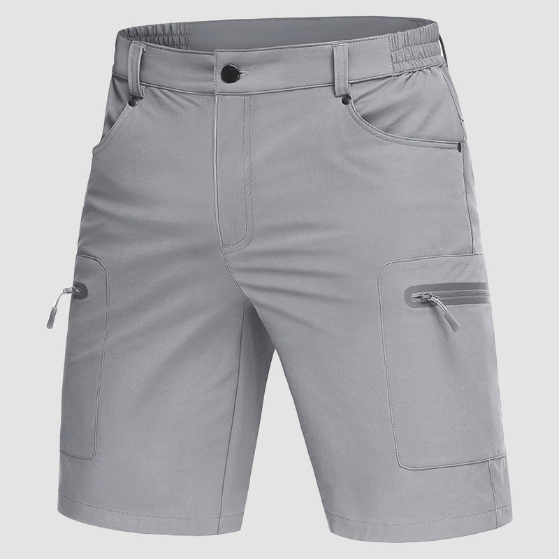Men's Hiking Cargo Shorts with Zipper Pockets 8