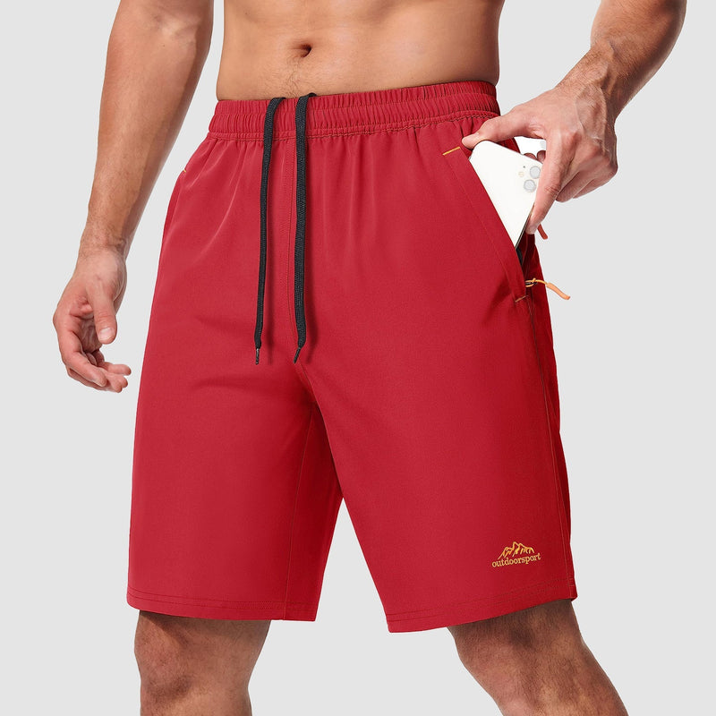 Men's Hiking  Quick Dry Workout Shorts 14