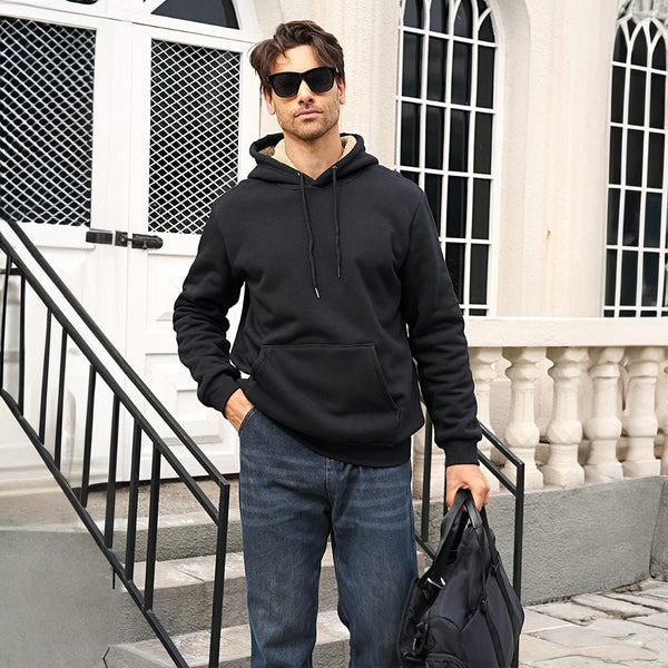 Men's Hoodie Sweater Fleece Pullover Hoodies Sweatshirt 1