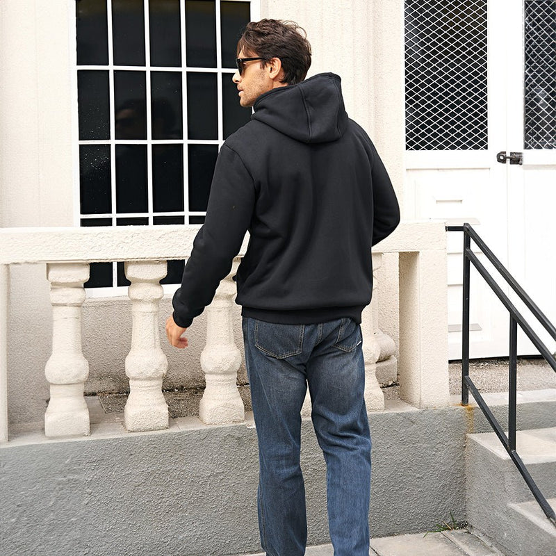 Men's Hoodie Sweater Fleece Pullover Hoodies Sweatshirt 5
