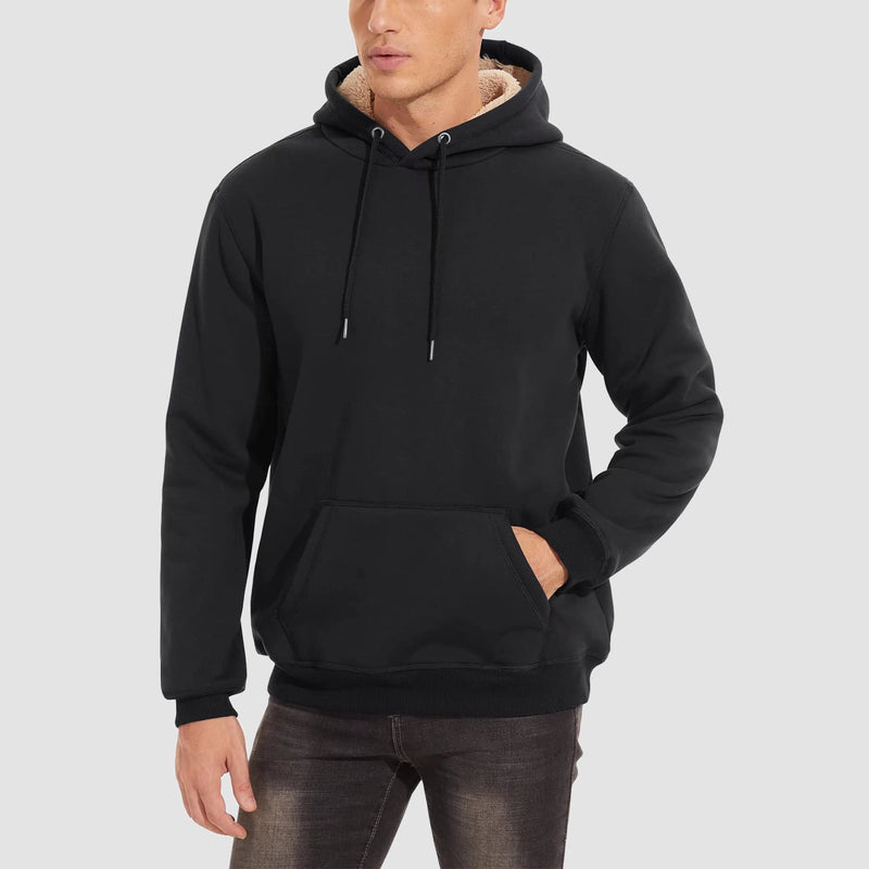 Men's Hoodie Sweater Fleece Pullover Hoodies Sweatshirt 6