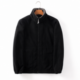 Men's Jacket Zip Stand Collar Casual | Outdoor Jacket
