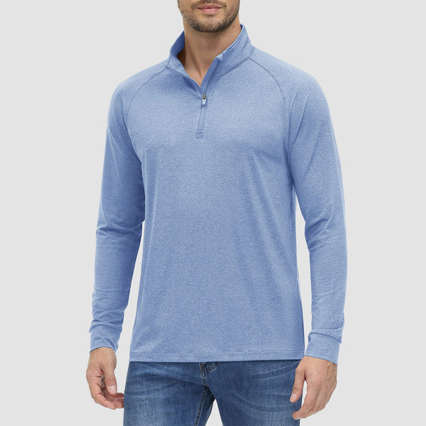 Men's Lands End UPF50+ Sun Shirt, Long Sleeve Quick Dry 0