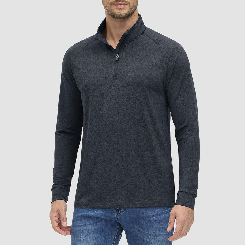 Men's Lands End UPF50+ Sun Shirt, Long Sleeve Quick Dry 10