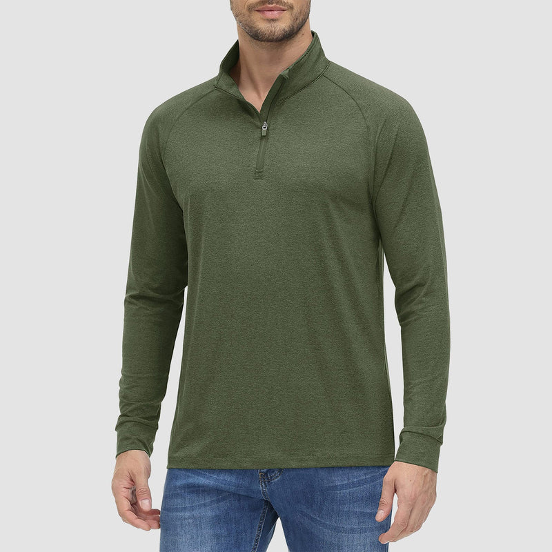 Men's Lands End UPF50+ Sun Shirt, Long Sleeve Quick Dry 11