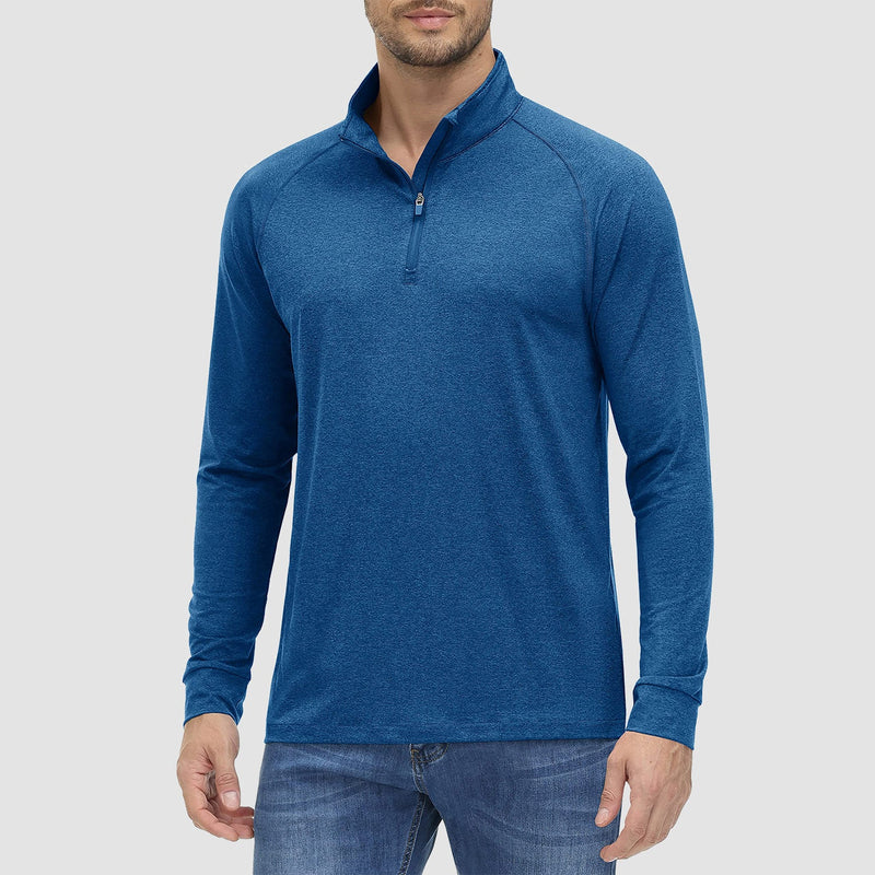 Men's Lands End UPF50+ Sun Shirt, Long Sleeve Quick Dry 4