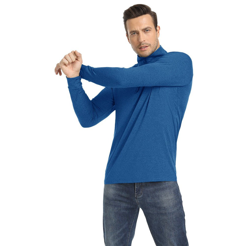 Men's Lands End UPF50+ Sun Shirt, Long Sleeve Quick Dry 7