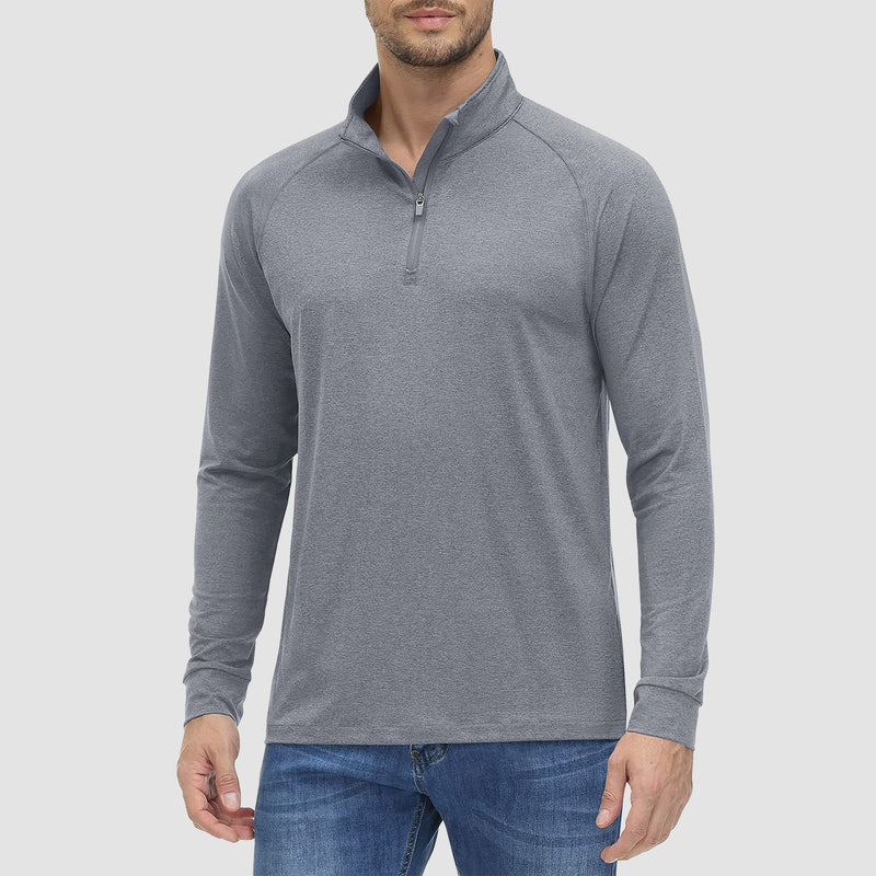 Men's Lands End UPF50+ Sun Shirt, Long Sleeve Quick Dry 8
