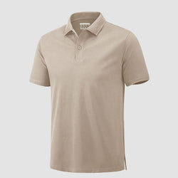 Men's Lightweight Cotton Polo Shirt for Golf & Tennis