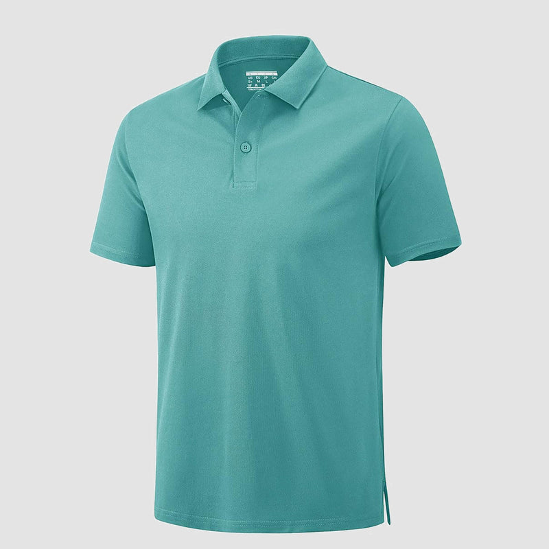 Men's Lightweight Cotton Polo Shirt for Golf & Tennis