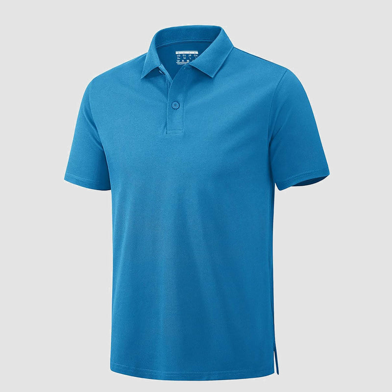 Men's Lightweight Cotton Polo Shirt for Golf & Tennis