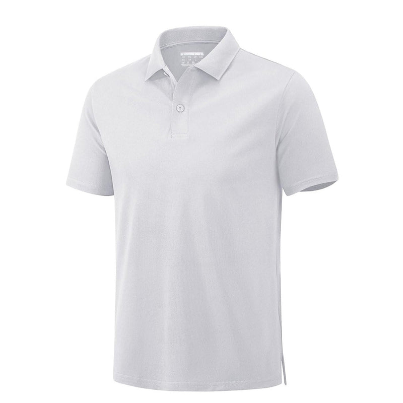 Men's Lightweight Cotton Polo Shirt for Golf & Tennis