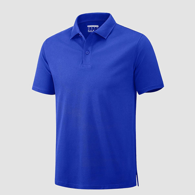 Men's Lightweight Cotton Polo Shirt for Golf & Tennis