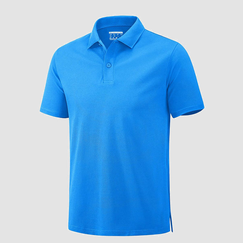 Men's Lightweight Cotton Polo Shirt for Golf & Tennis