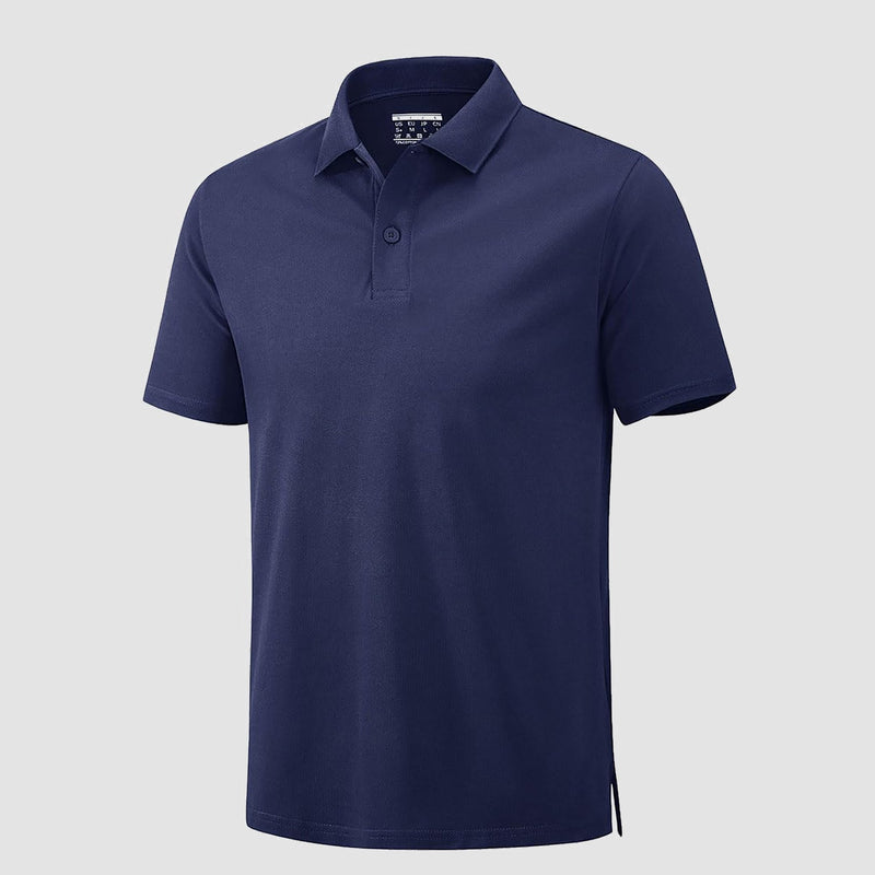 Men's Lightweight Cotton Polo Shirt for Golf & Tennis