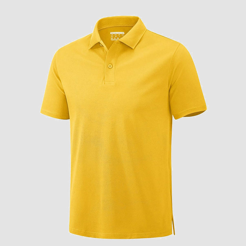Men's Lightweight Cotton Polo Shirt for Golf & Tennis