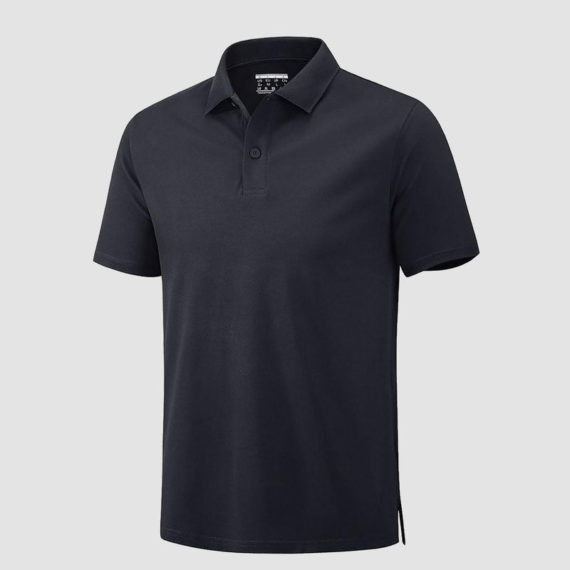Men's Lightweight Cotton Polo Shirt for Golf & Tennis