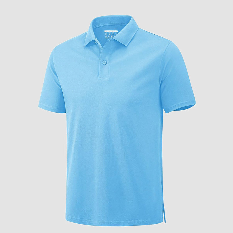 Men's Lightweight Cotton Polo Shirt for Golf & Tennis