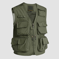 Men's Outerwear Tactical Vests Cargo Vest with Pockets 0