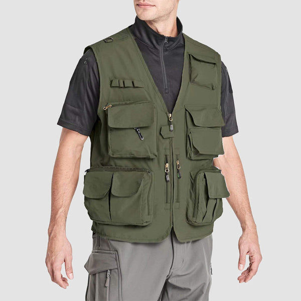 Men's Outerwear Tactical Vests Cargo Vest with Pockets 1