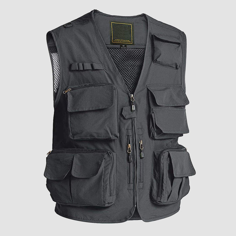 Men's Outerwear Tactical Vests Cargo Vest with Pockets 3
