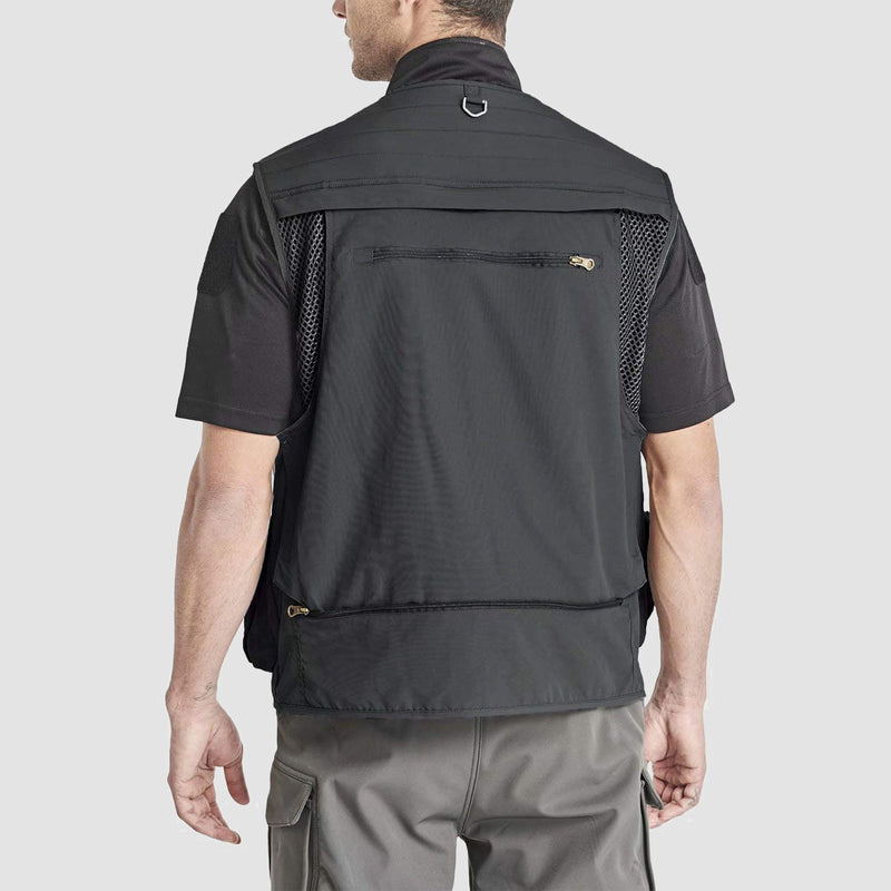 Men's Outerwear Tactical Vests Cargo Vest with Pockets 5