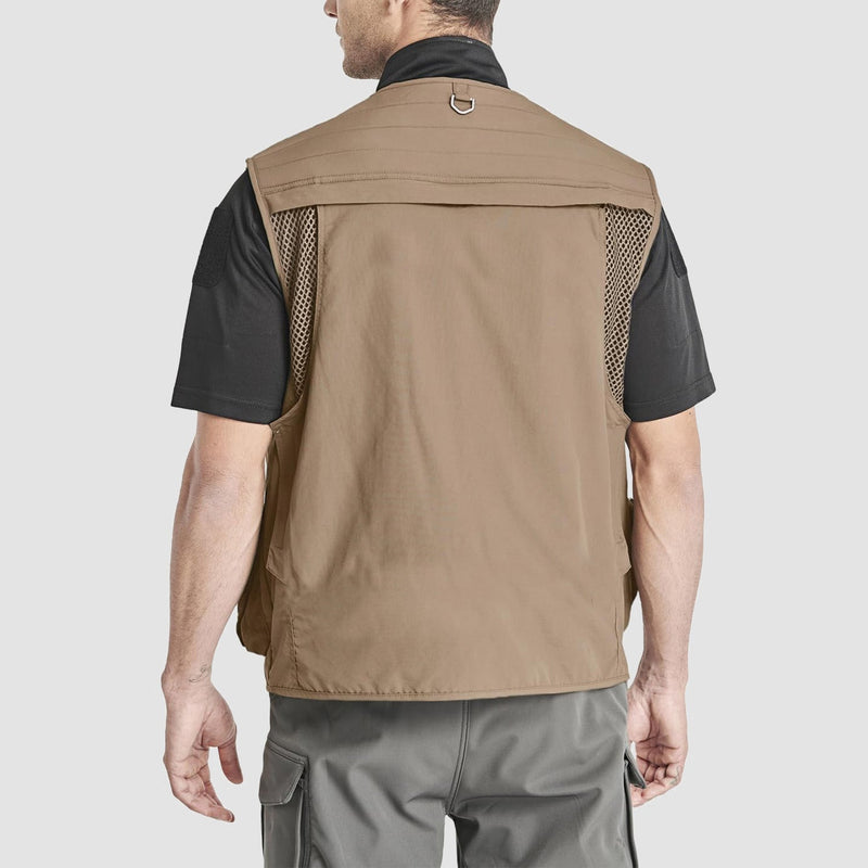 Men's Outerwear Tactical Vests Cargo Vest with Pockets 8