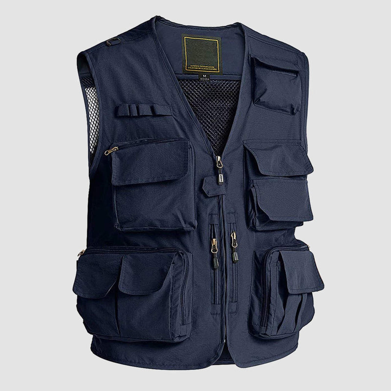 Men's Outerwear Tactical Vests Cargo Vest with Pockets 9