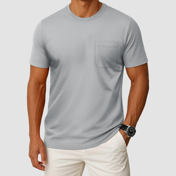 Men's Pocket T-Shirt UPF 50+ Lightweight Summer Crewneck 0