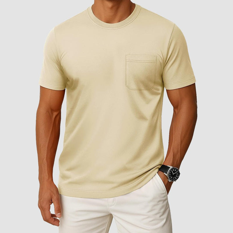 Men's Pocket T-Shirt UPF 50+ Lightweight Summer Crewneck 10