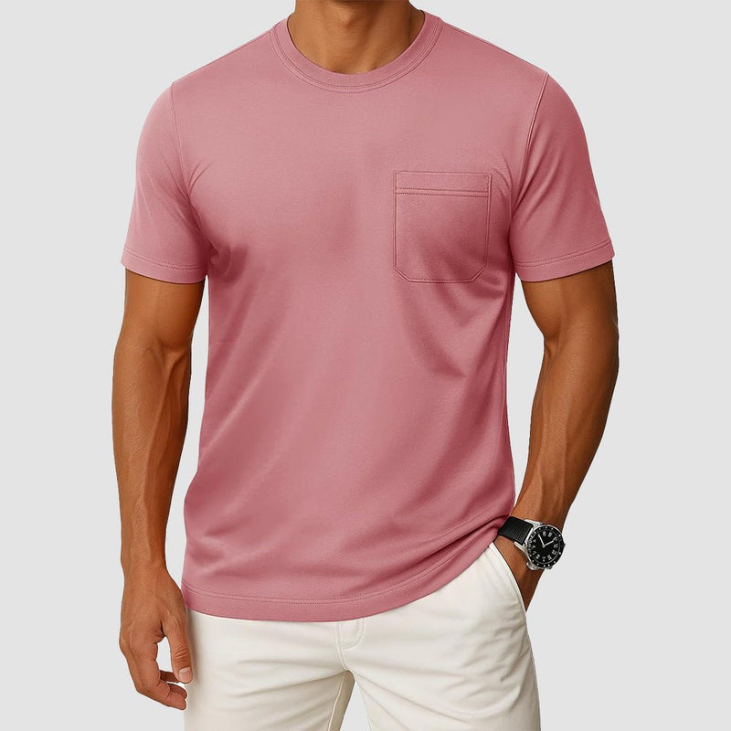 Men's Pocket T-Shirt UPF 50+ Lightweight Summer Crewneck 11