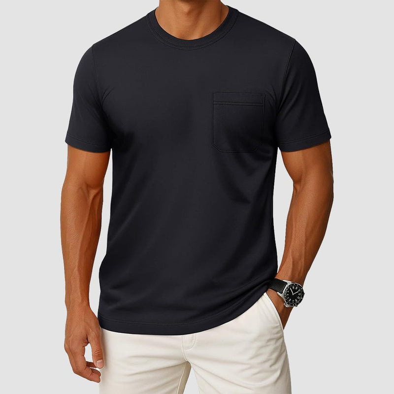 Men's Pocket T-Shirt UPF 50+ Lightweight Summer Crewneck 14