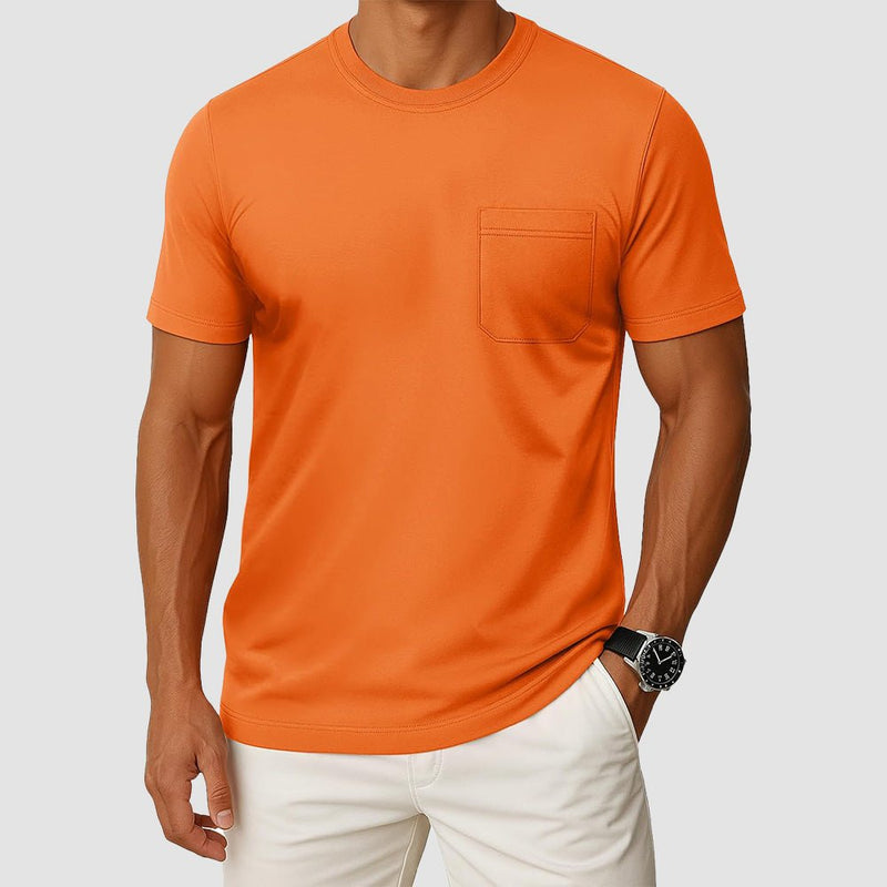 Men's Pocket T-Shirt UPF 50+ Lightweight Summer Crewneck 15
