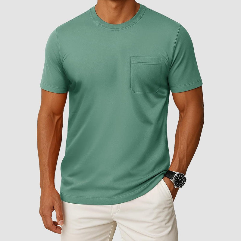 Men's Pocket T-Shirt UPF 50+ Lightweight Summer Crewneck 9