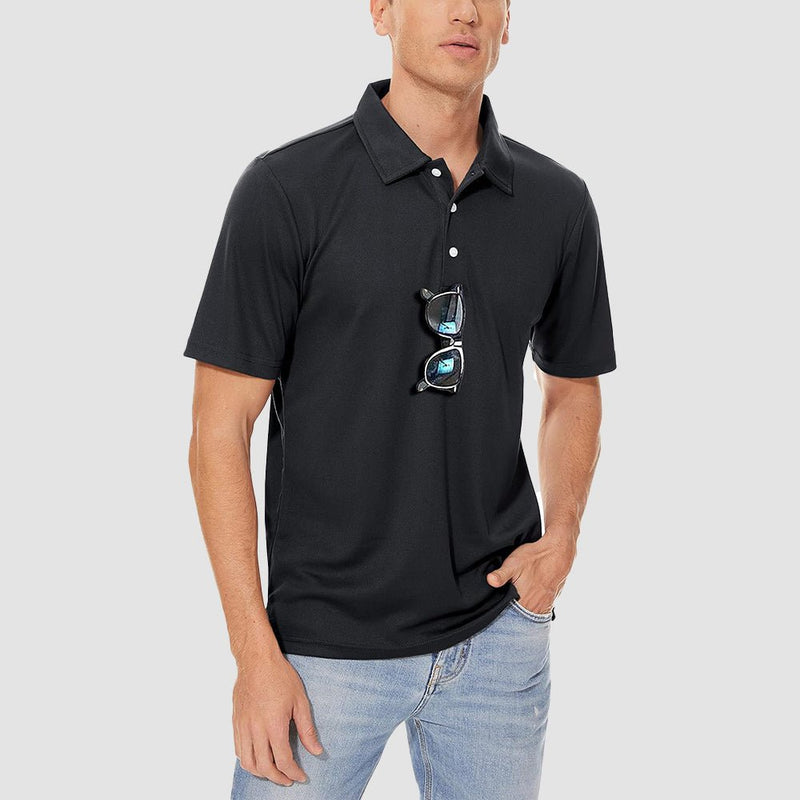 Men's Polo Quick Dry Short Sleeve Golf Polo