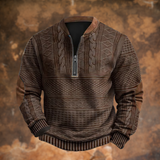Men's Quarter-Zip Sweater - Alonzo