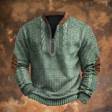 Men's Quarter-Zip Sweater - Alonzo