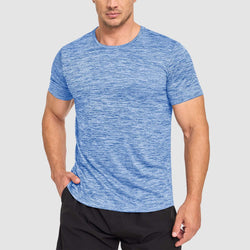 Men's Quick-Dry Athletic T-Shirt Short Sleeve Crew Neck 0
