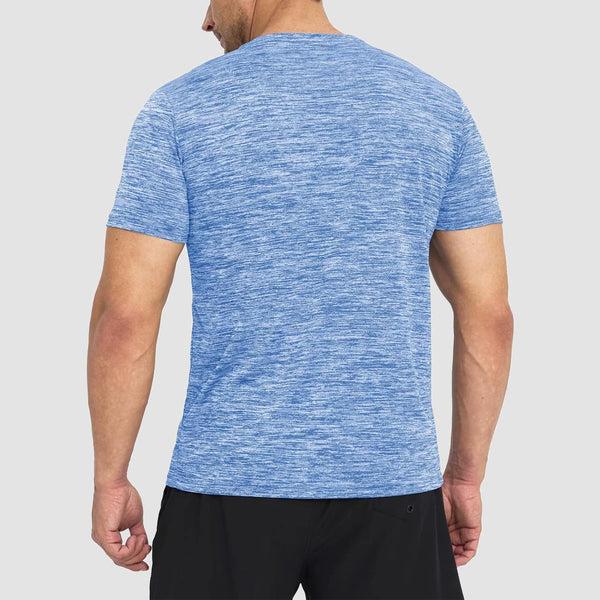 Men's Quick-Dry Athletic T-Shirt Short Sleeve Crew Neck 1