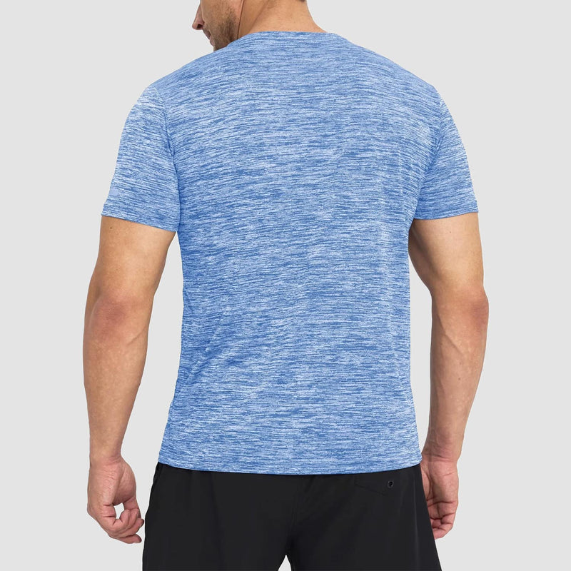 Men's Quick-Dry Athletic T-Shirt Short Sleeve Crew Neck 1