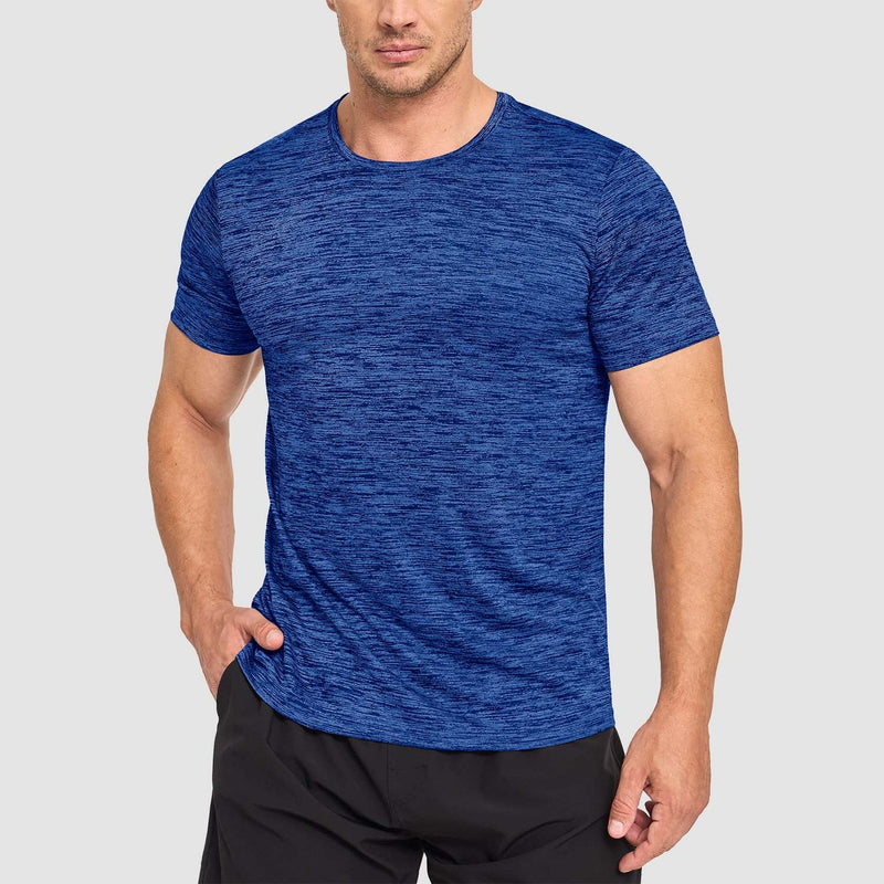 Men's Quick-Dry Athletic T-Shirt Short Sleeve Crew Neck 2