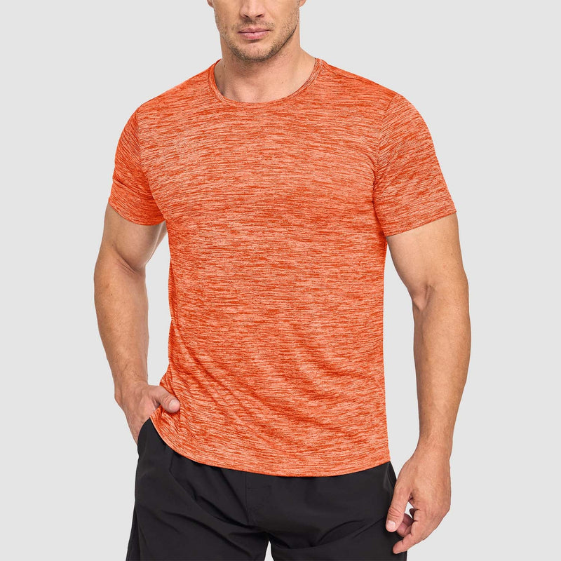 Men's Quick-Dry Athletic T-Shirt Short Sleeve Crew Neck 3