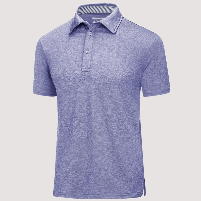 Men's Quick-Dry Performance Polo Golf Shirt