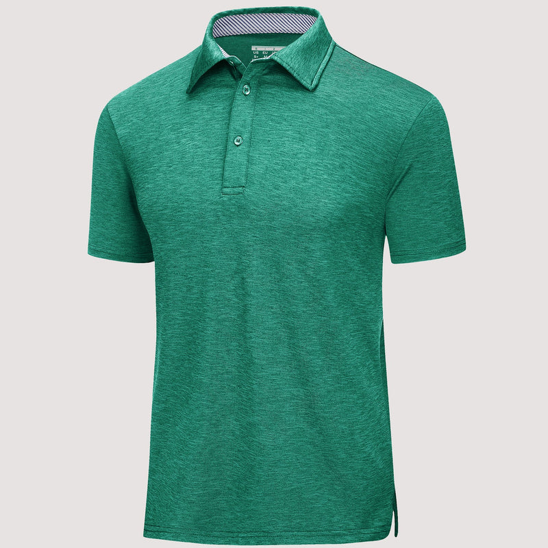 Men's Quick-Dry Performance Polo Golf Shirt