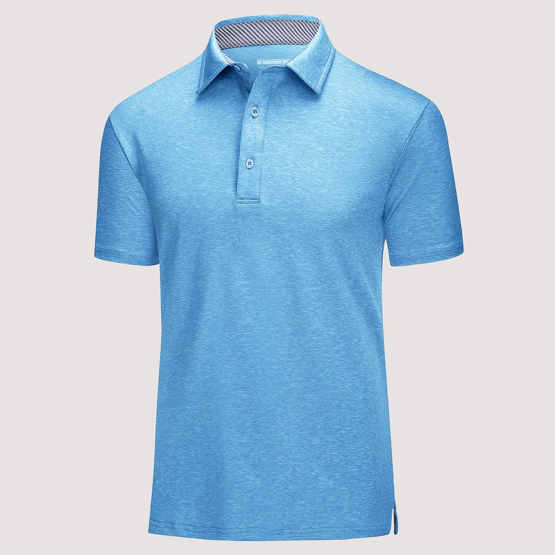 Men's Quick-Dry Performance Polo Golf Shirt