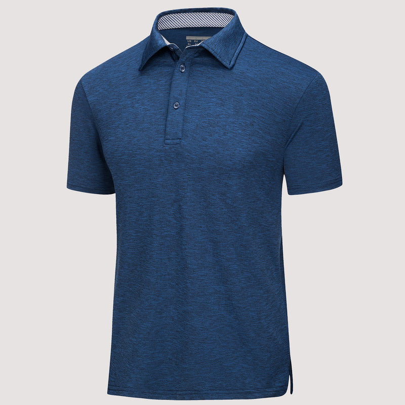 Men's Quick-Dry Performance Polo Golf Shirt
